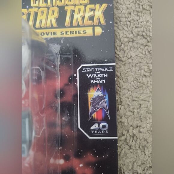 Star Trek Wrath of Khan Movie Captain Spock 5" Playmates Figure BRAND NEW SEALED - Picture 4 of 5